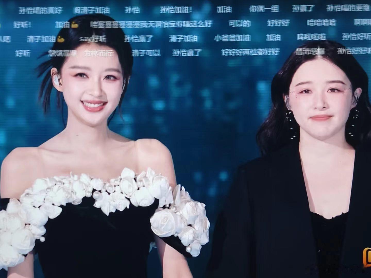 阚清子孙怡疑似和好终于等到阚清子孙怡同框！生日合照里两人同框出镜，之前因赛制闹的