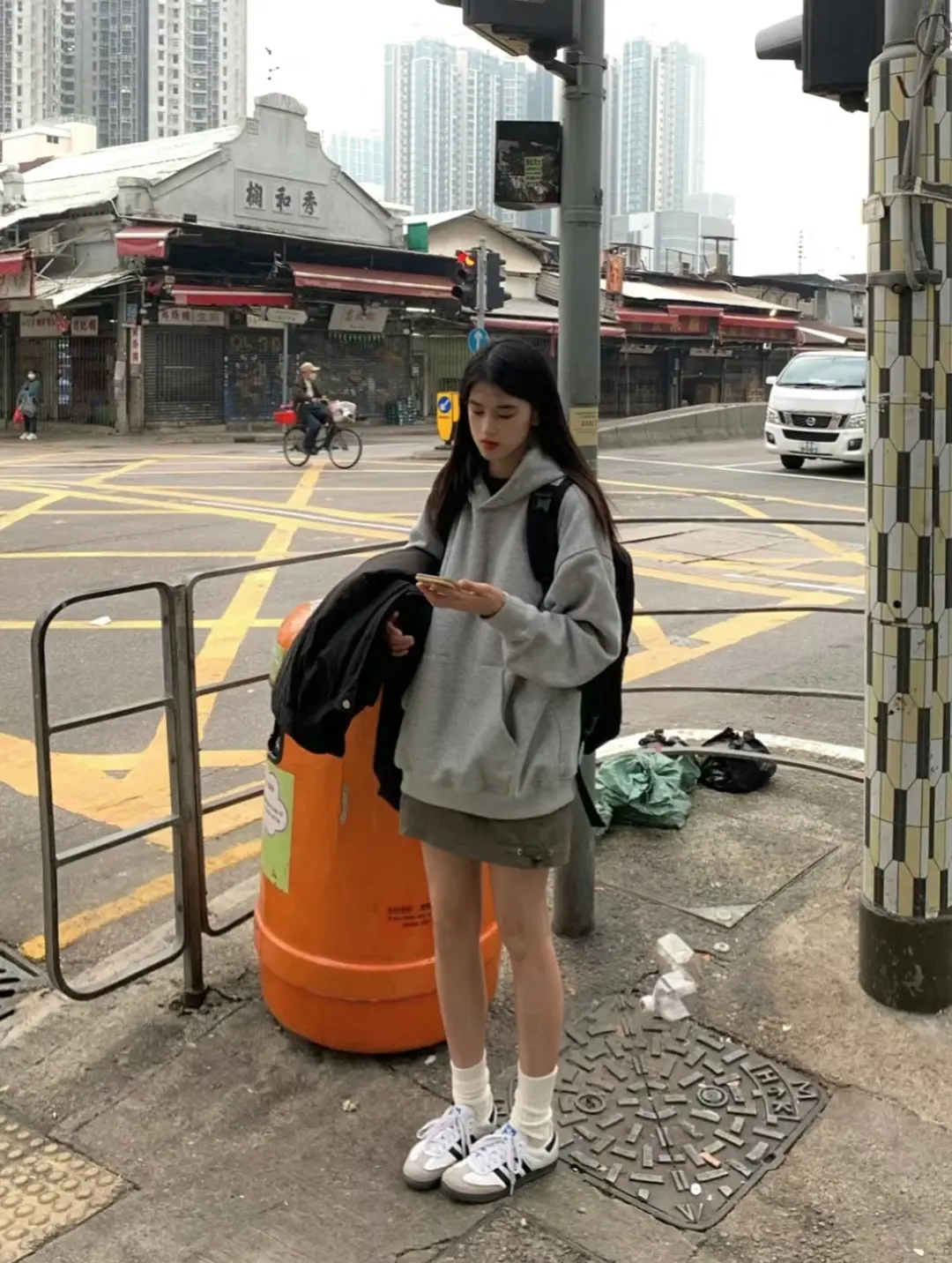 早春这样穿真的很韩！
