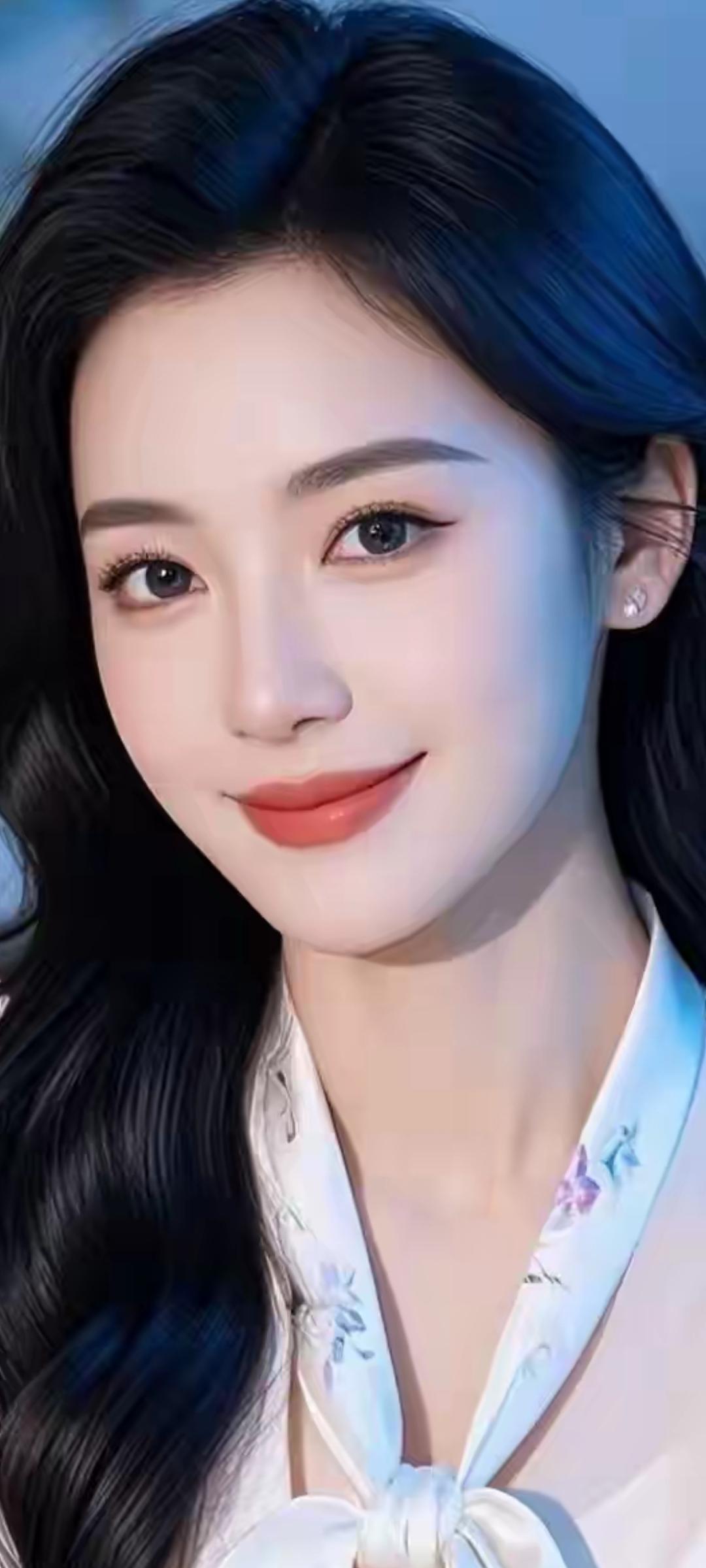 温柔甜美的微笑，散发着迷人的魅力！😊✨