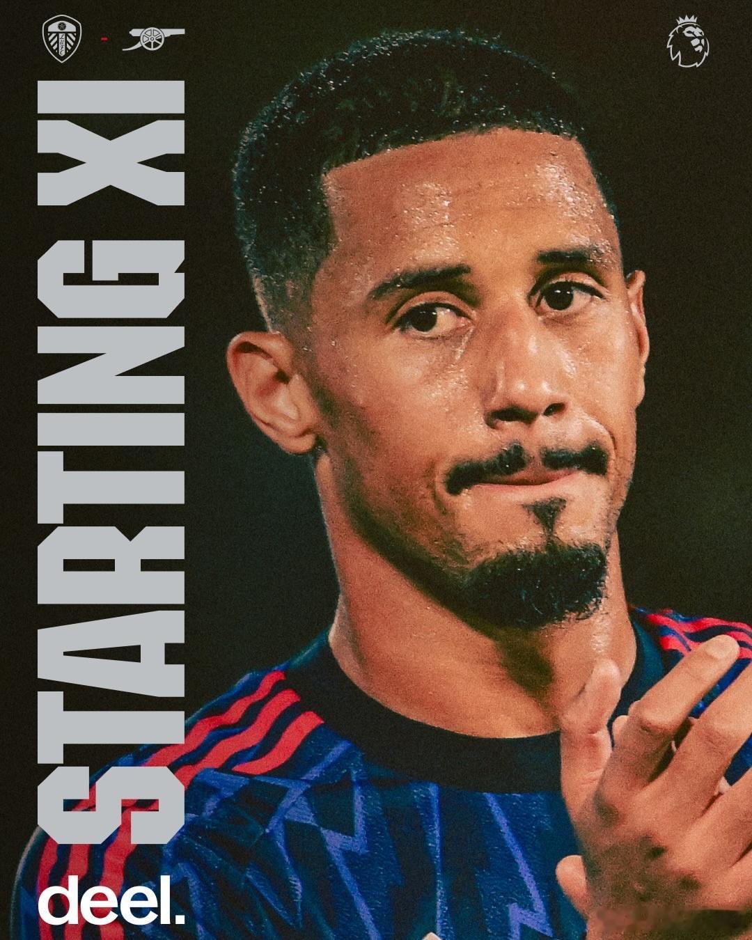 利兹联vs阿森纳 阿森纳首发出炉：阿森纳首发：1-拉亚、12-廷贝尔、2-萨利巴