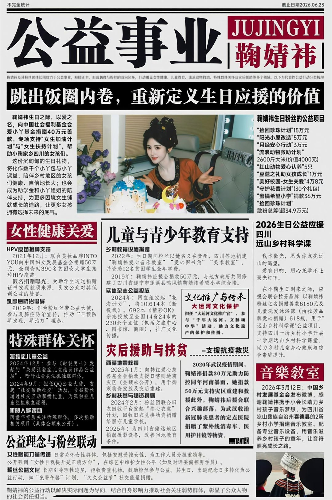 “鞠婧祎” 从SNH48连霸登顶、晋升明星殿堂，到独立发展后《芸汐传》45亿播放