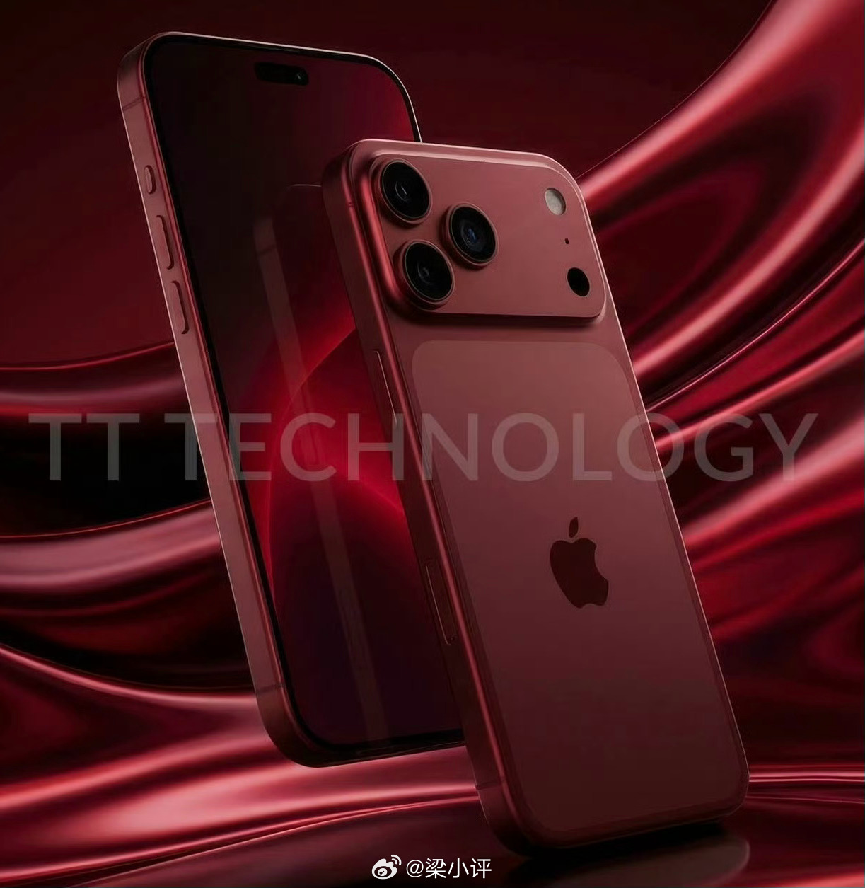 iPhone18Pro深红配色我以前就说过了，iPhone 18 Pro有红色版