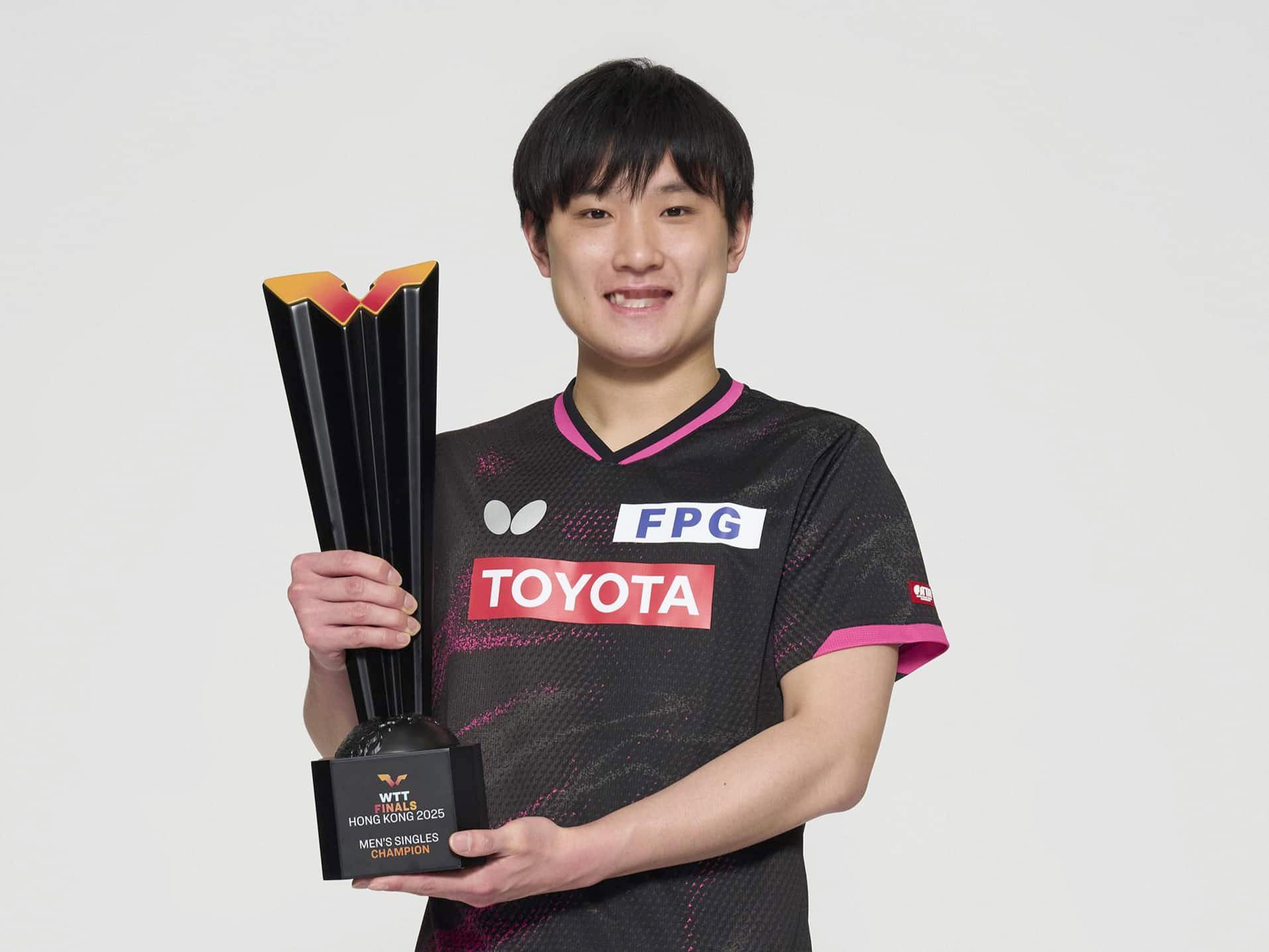 张本智和张本智和wtt香港总决赛2025 圆梦香港！张本智和斩获 WTT 总决赛