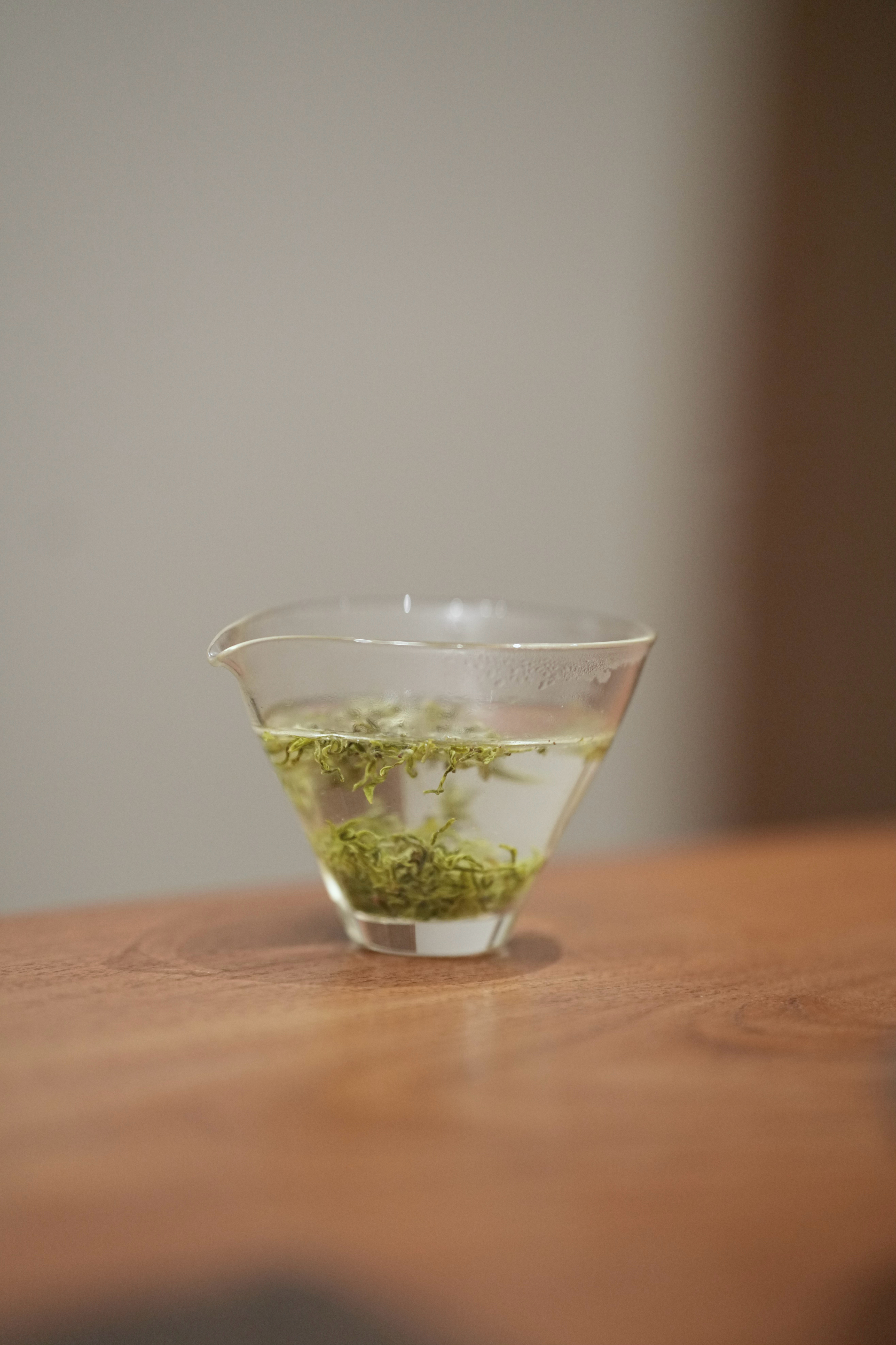 最近开始学着慢下来，不再什么都追赶。一杯洞庭山碧螺春，一本没读完的书，一个安静的