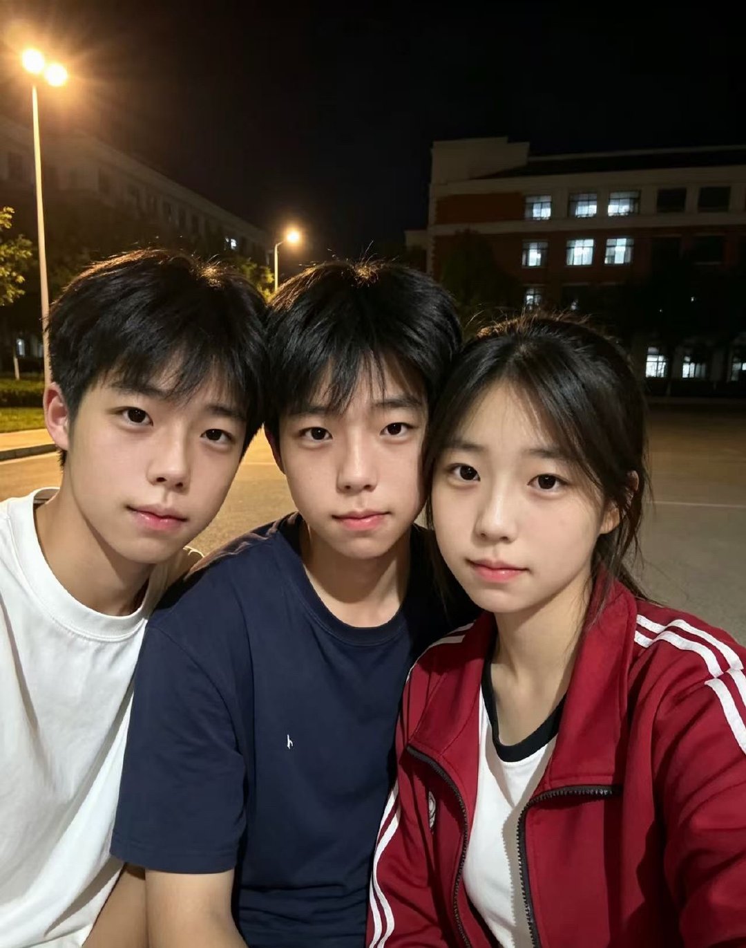 和姐妹们见面了