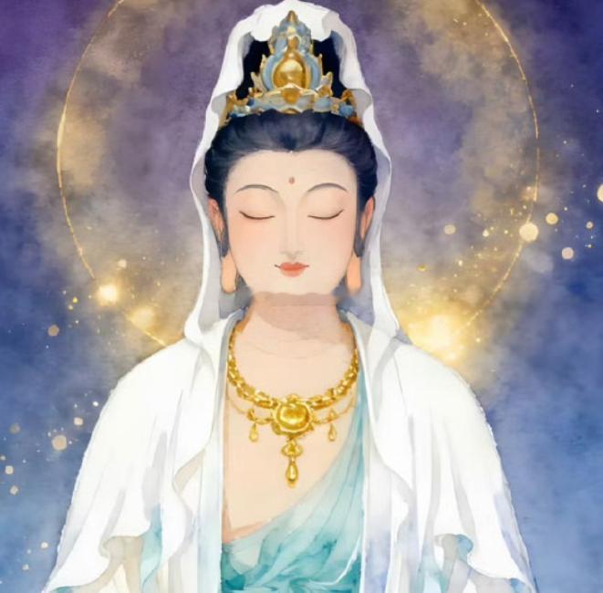菩萨说：你劫难已经渡完了，从此以后越来越顺，八方来财！快来接 