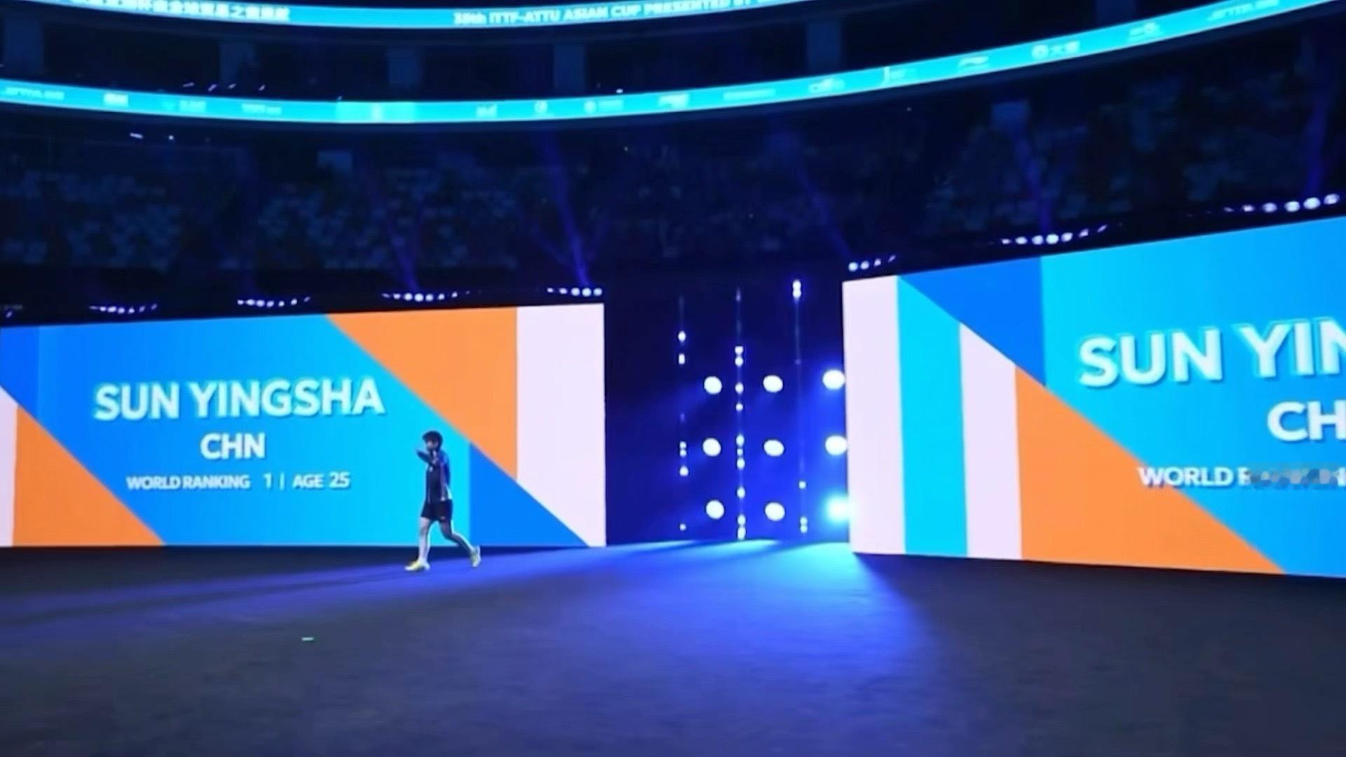 欢迎孙颖莎选手好久不见🥹🥹 