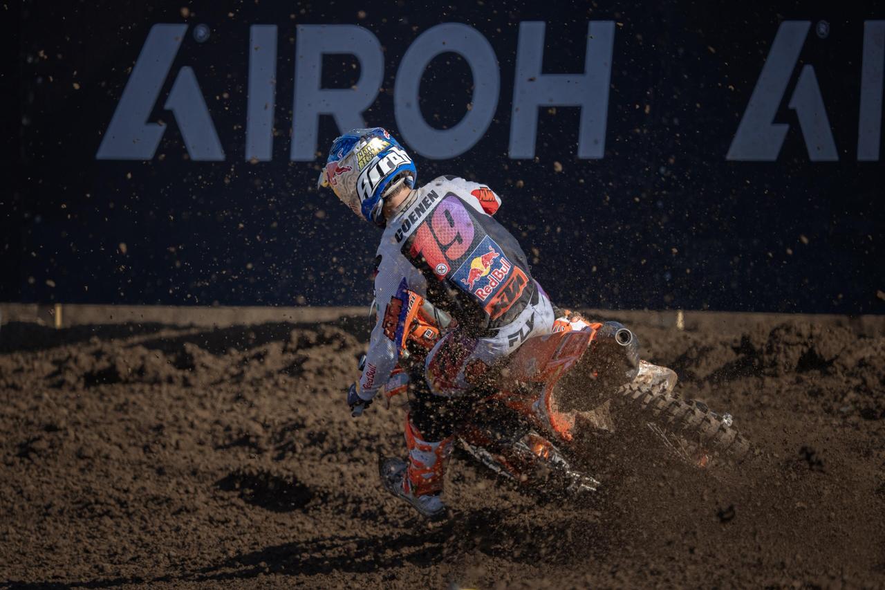 现阶段MXGP年度积分榜差距极小，瑞典站的25个分站冠军积分，足以扭转排名格局。