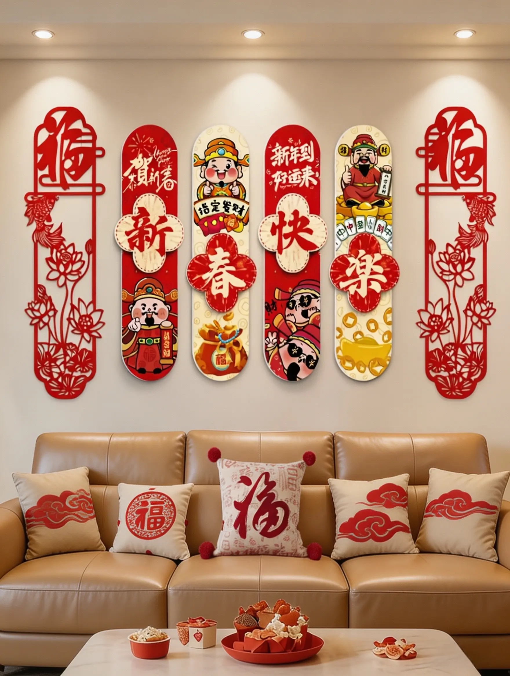 家居美学 春节装饰 新年仪式感 传统年味 节日氛围