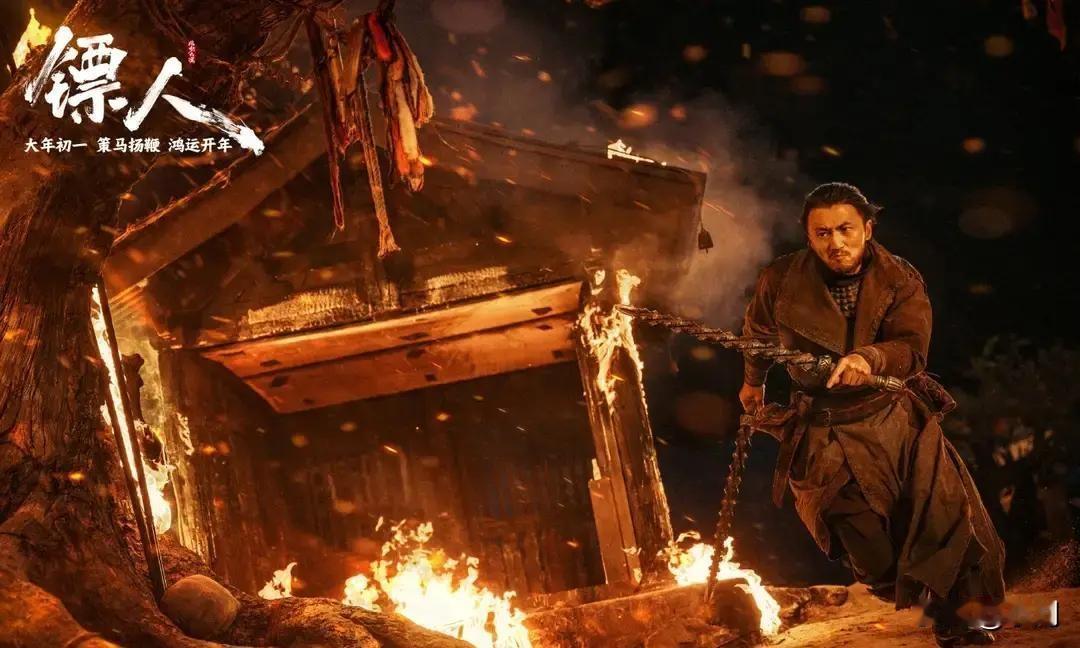 谢霆锋为演《镖人》里的阿相，三个月把自己活成漫画人物。

40天不洗脸不刮胡，每