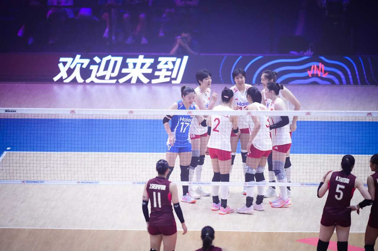 2026世界女排联赛 2026年世界女排联赛第一周南京站：中国🇨🇳女排苦战五