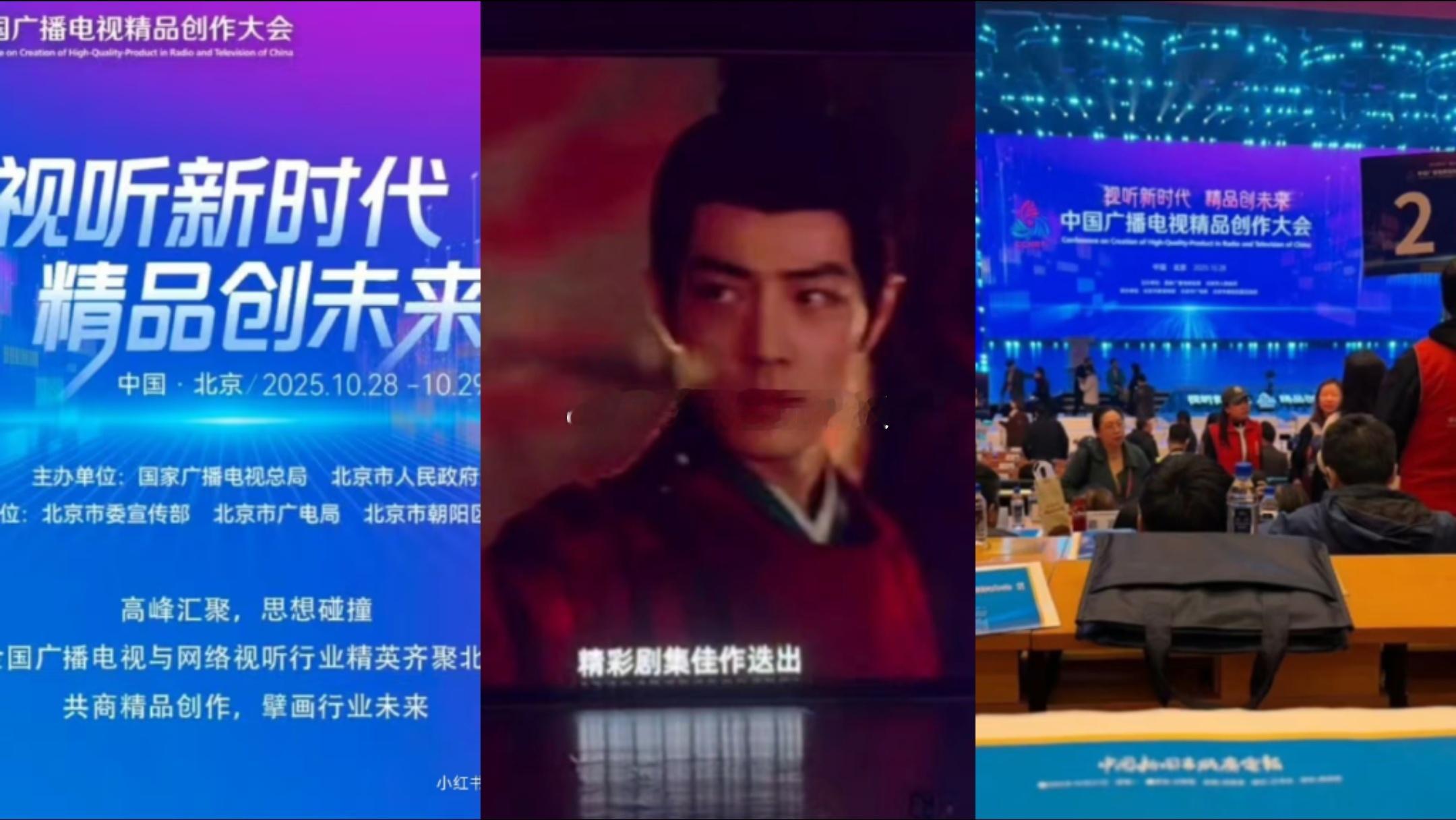 2025年中国广电精品创作大会，开幕宣传片中剧集报告里面有藏海传，肖战的藏海传又