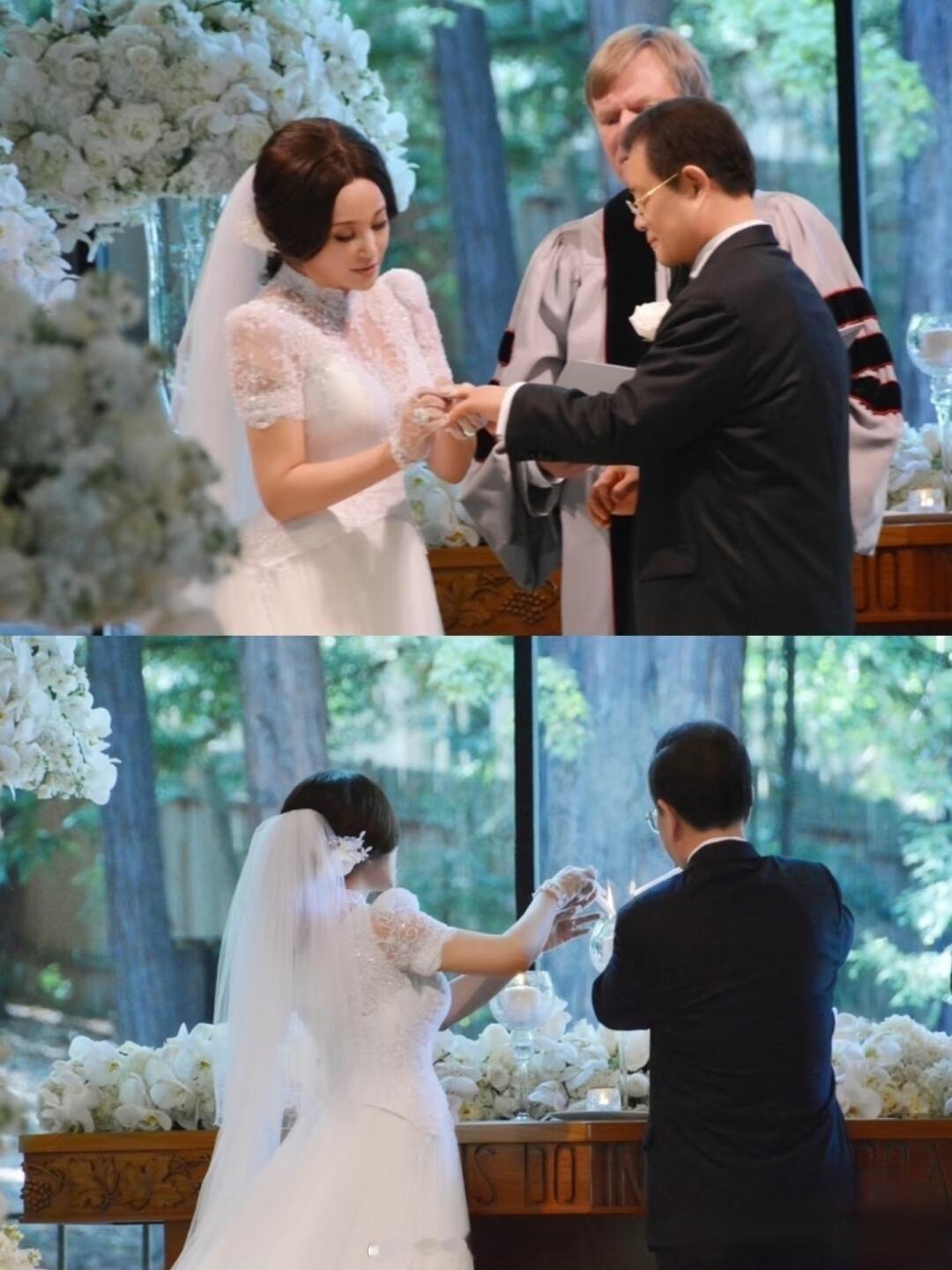 2013年，63岁的刘晓庆举办了一场浪漫的世纪婚礼 