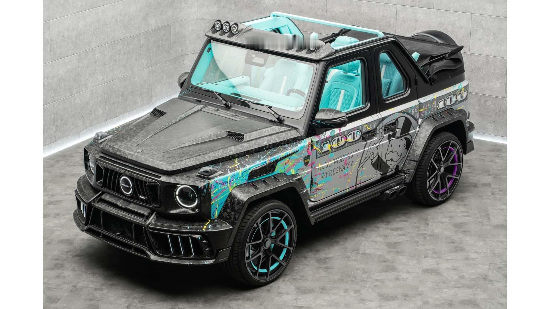Mansory x Monopoly喜欢奔驰G和喜欢大富翁的都沉默了 ​​​