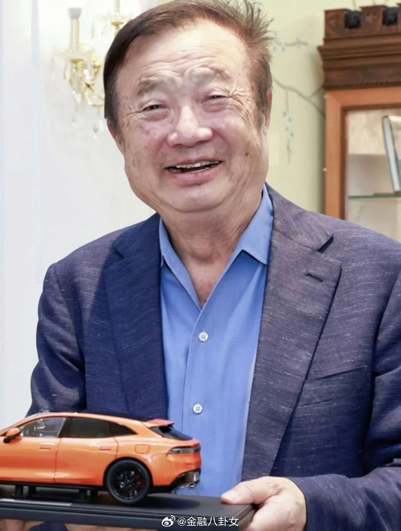 81岁任正非罕见露面，精神抖擞[赞] ​​​
