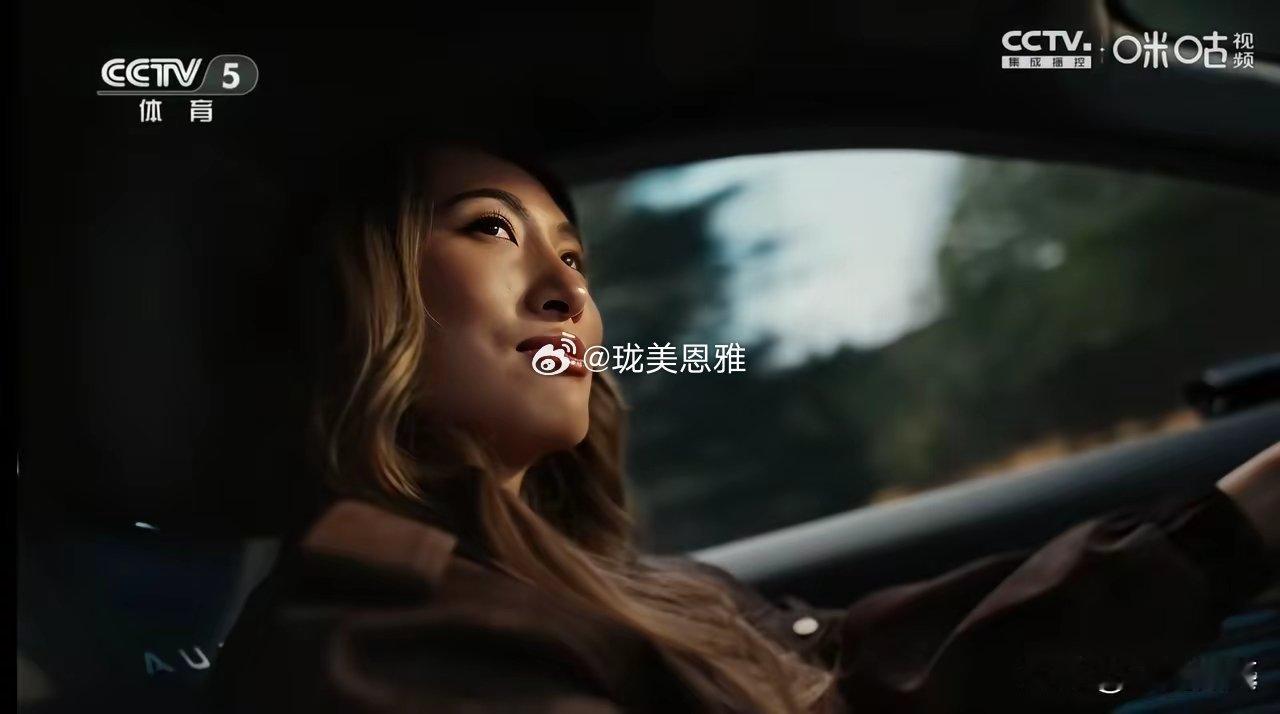 奥迪公司不惜重金在法网赛事期间在央视投放了这则广告，不间断的播放 