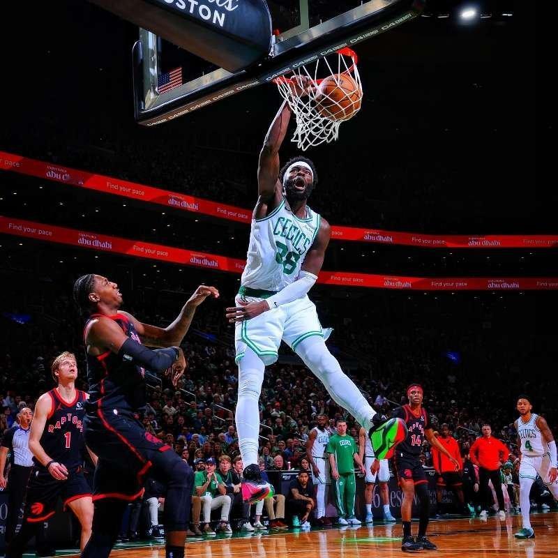 凯尔特人图库 主要的数据统计都翻一番，今年的进步最快球员奖项，克塔值得被关注！凯