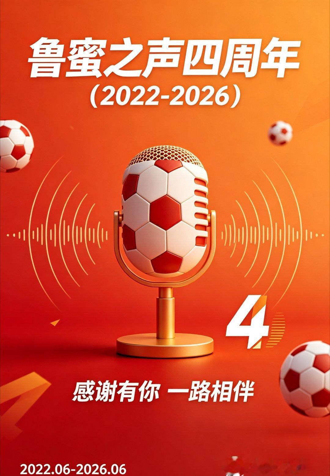 【鲁蜜之声开播四周年】换种方式，今年面向广大鲁蜜朋友征集祝福视频，无论你身在哪个