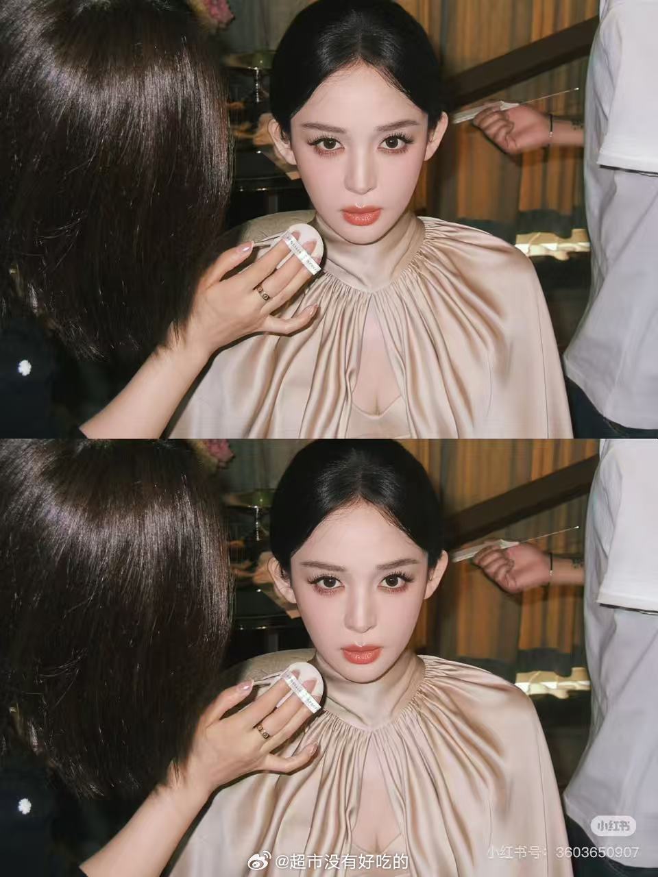 点开图直接被娜扎美到屏住呼吸！这个造型太适合她了，复古名伶的氛围感拉满，像从老胶