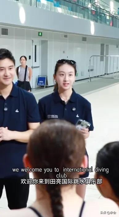 昔日风一样的女子，如今成了闪闪发光的大姑娘！
森碟去三亚帮爸爸田亮接待美国朋友，