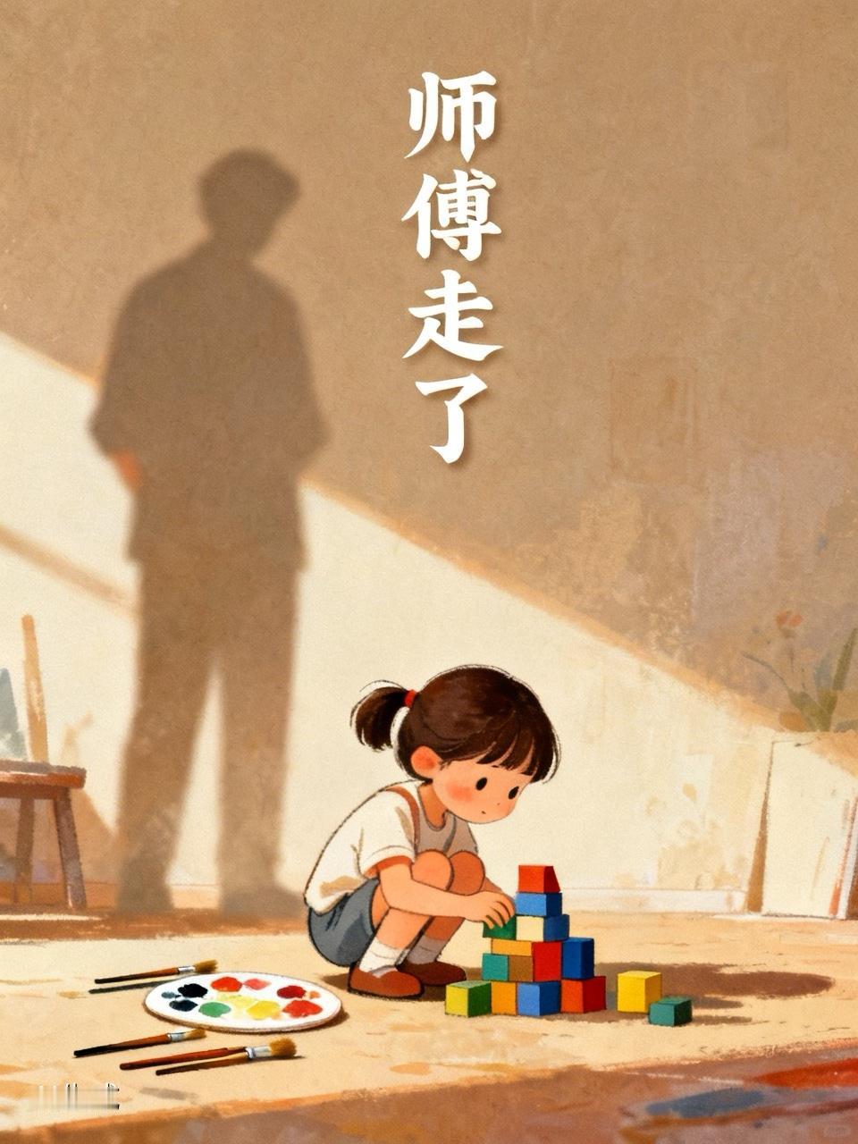 您走的那天
我还在想
过几天去看看您

过几天
就是一辈子

您教我调漆的时候说