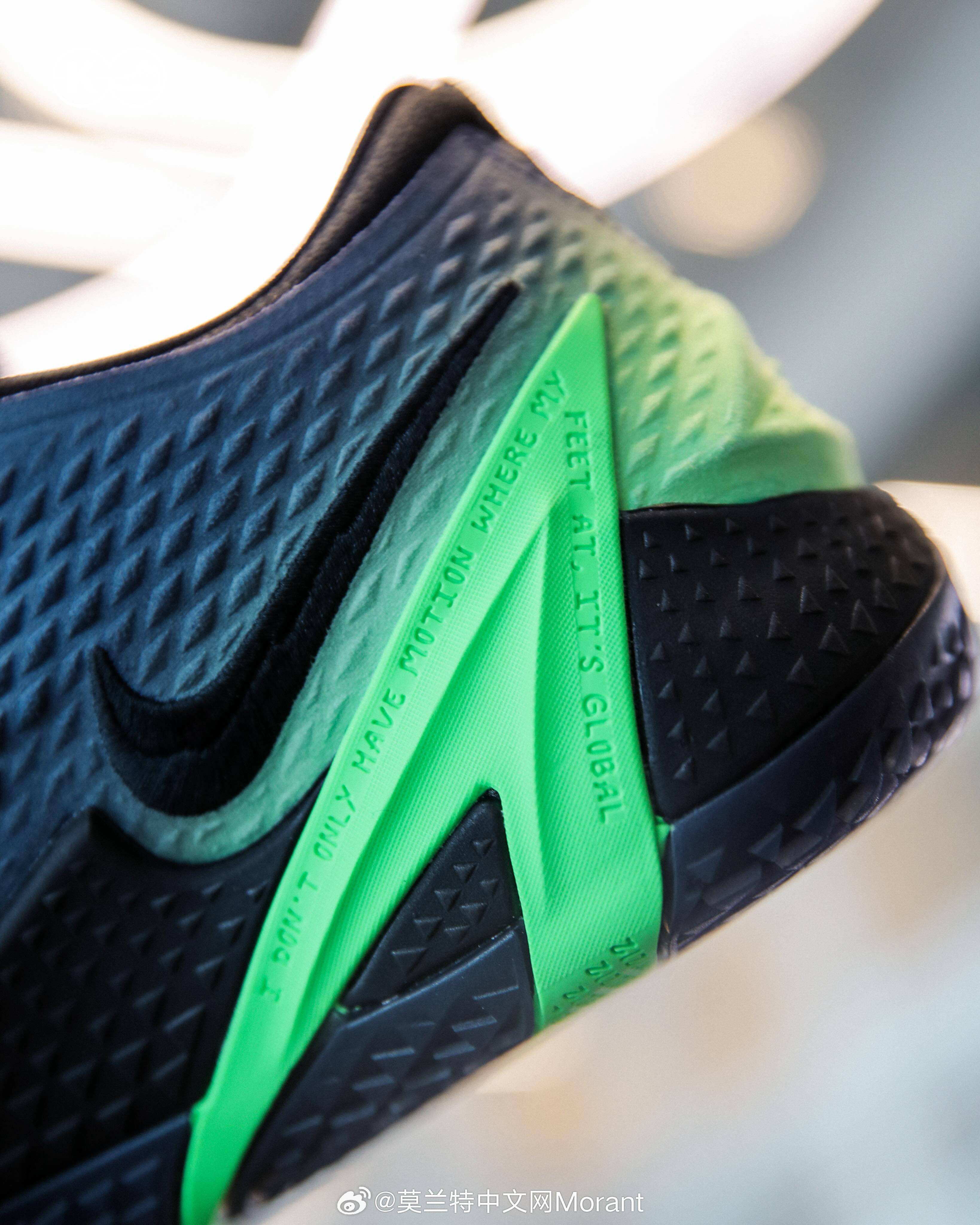 🔥莫兰特 Nike Ja 4 细节展示！Ja 4的概念是“噩梦”——在球场上，