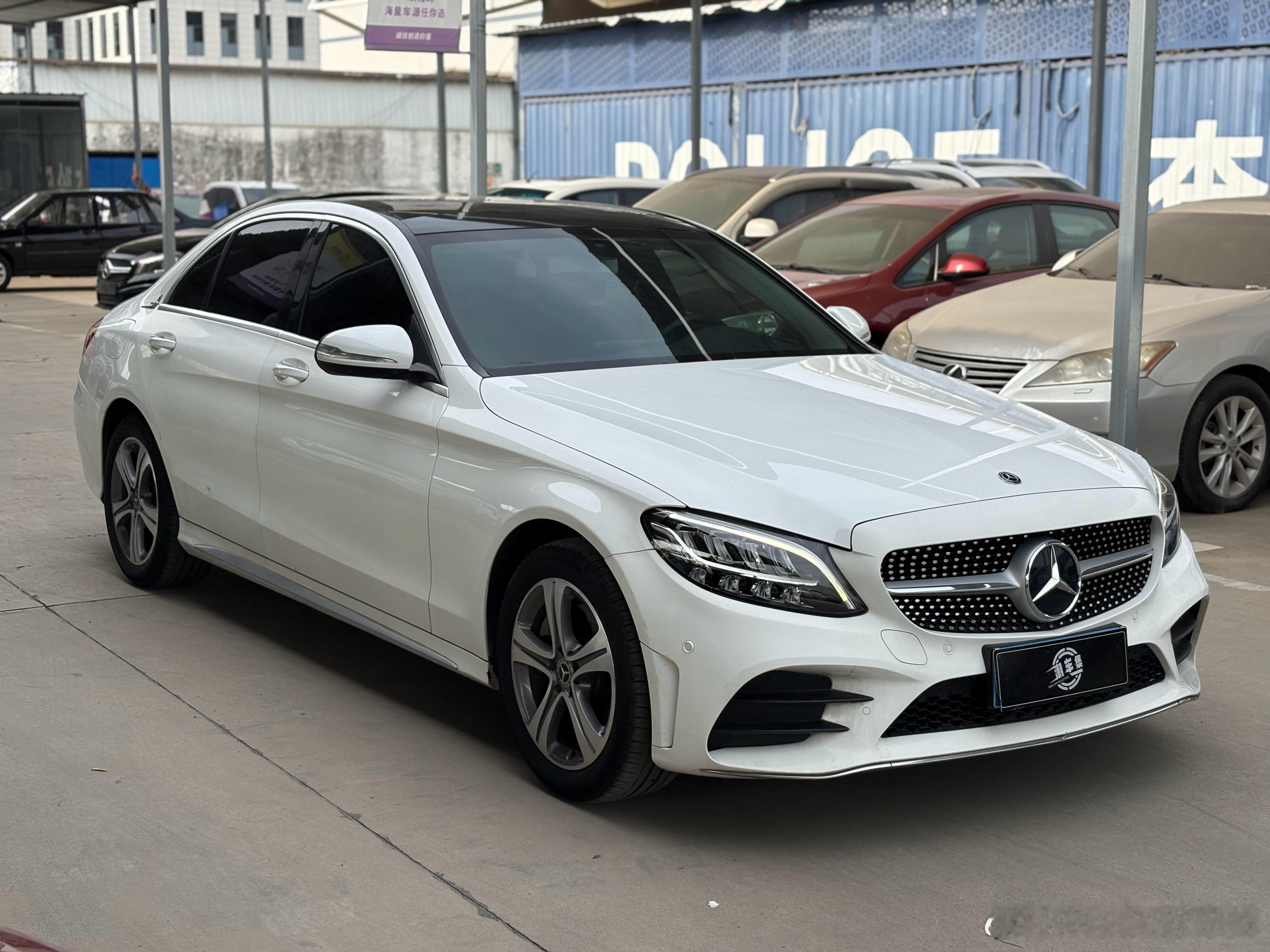 2020年 奔驰C260L 改款 运动版4万多公里 原版两件漆 查博士S级9AT