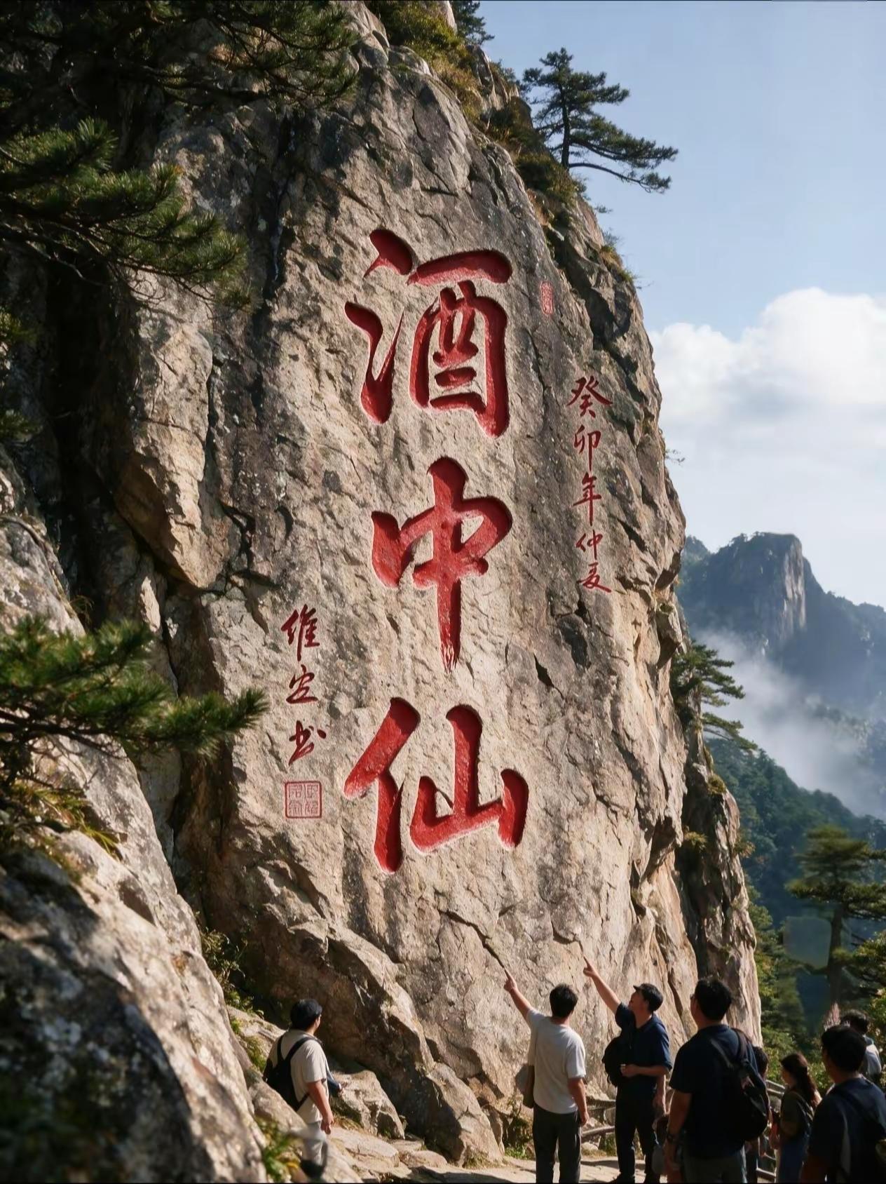 维安原创书法作品《酒中仙》