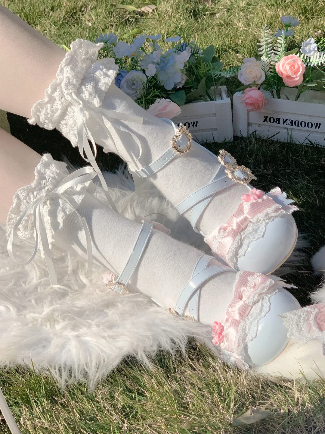 拜托 女孩子真的拒绝不了这双🎀