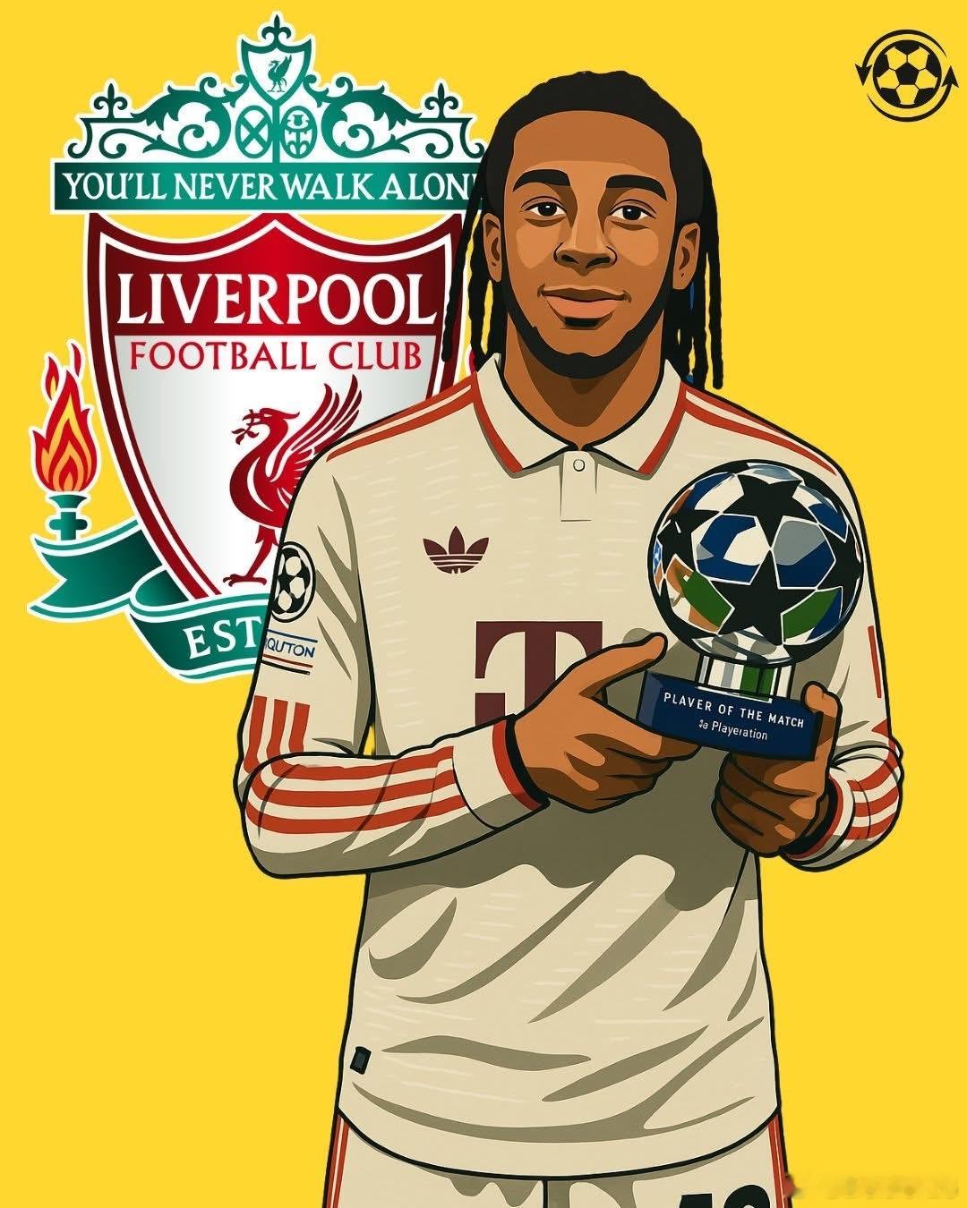 🚨 皇馬、曼城、利物浦對拜仁慕尼黑翼鋒邁克爾·奧利塞感興趣。利物浦正在尋求法國