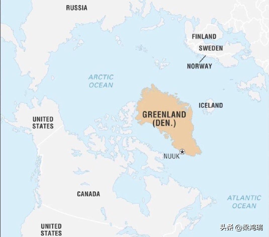 突发新闻：《纽约时报》报道称，美国已要求丹麦将其在格陵兰岛的军事存在从 1 个基