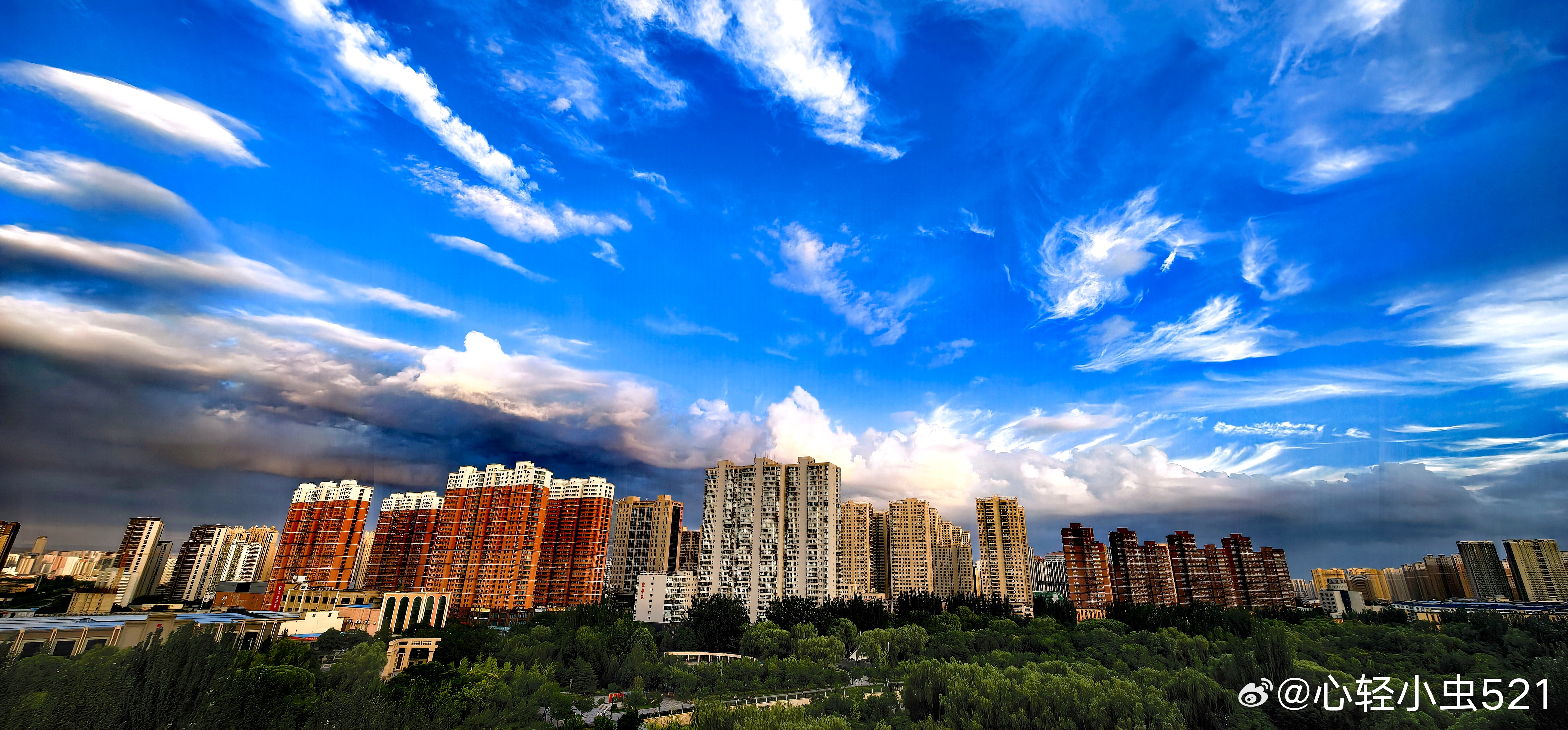 此刻的风景（太原玉门河公园） 