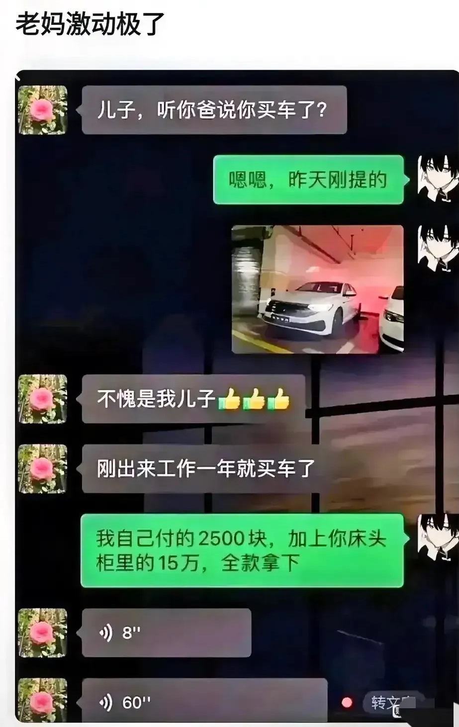 这逆子，真孝顺啊[流泪] ​​​