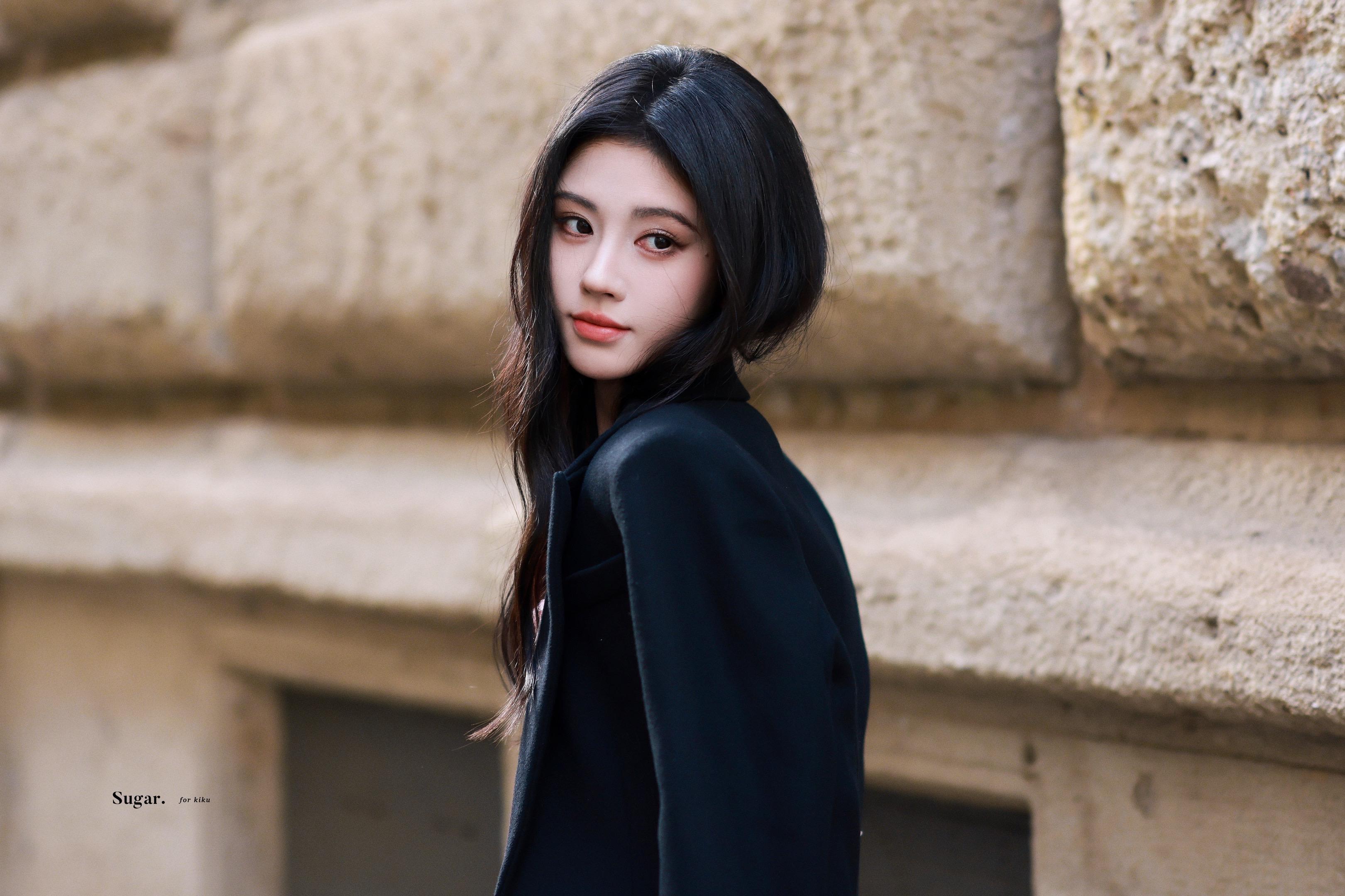 鞠婧祎 米兰时装周 范思哲 Versace