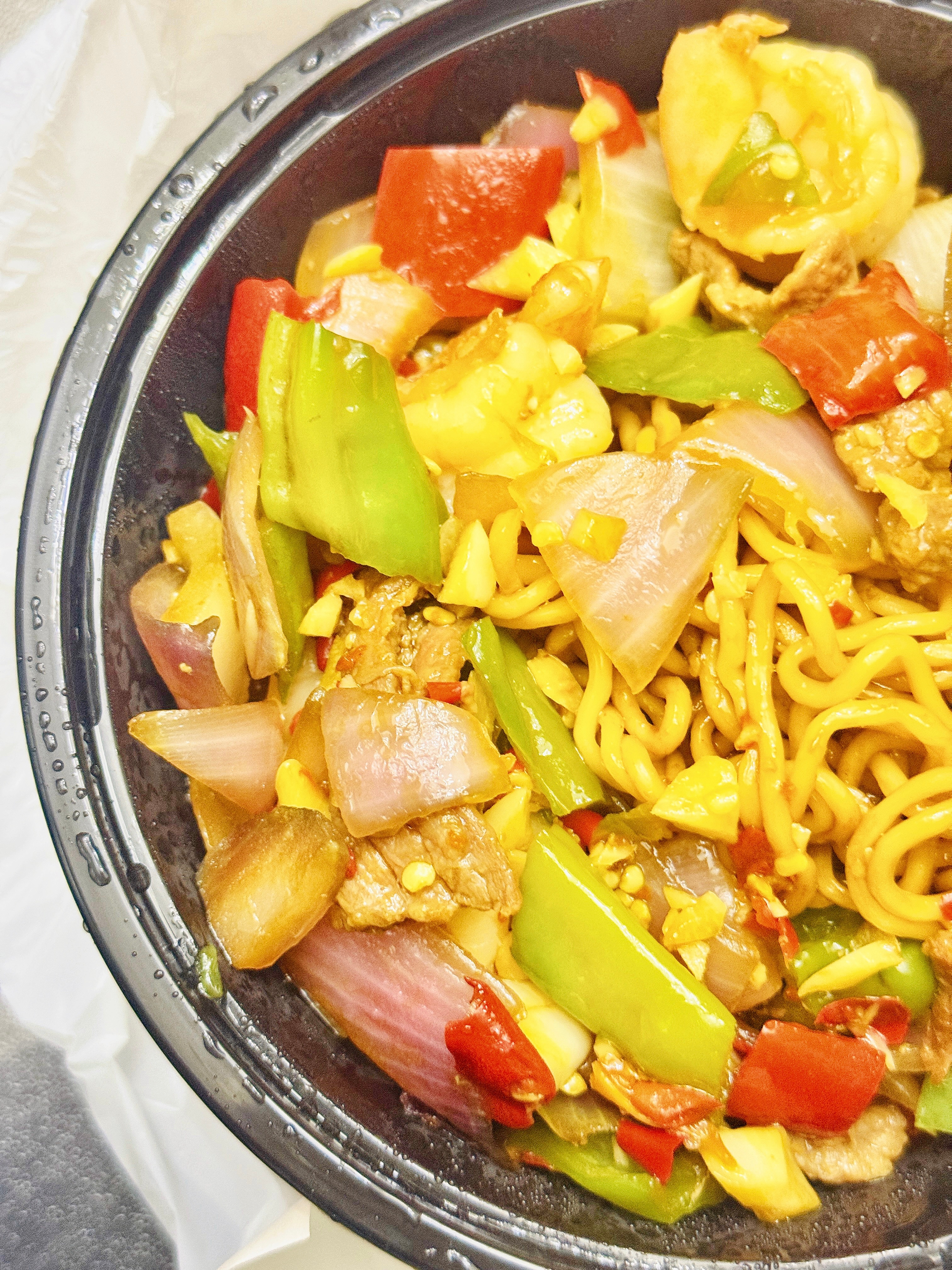 大晚上吃碳水，罪过啊