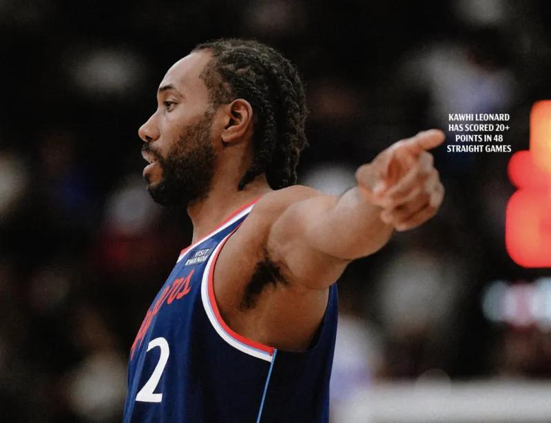 伦纳德谈首节后手感回暖：篮球比赛就是这样，只管继续出手
03月25日讯，在备受瞩