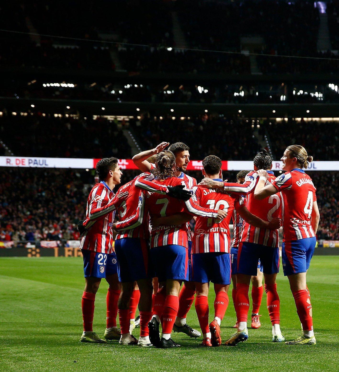 马竞主场4-3战胜塞维利亚，酣畅淋漓的过程之外，格列兹曼打进了马竞在西甲的第50