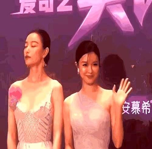 倪妮这波操作，我有点看不懂了。
镜头里她就那么站着，把冷淡的气场散发给了身边的女