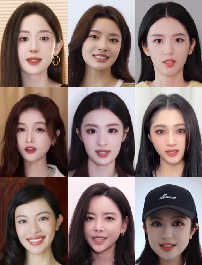 🥝vcr女明星怼脸截图，谁秒了？ 