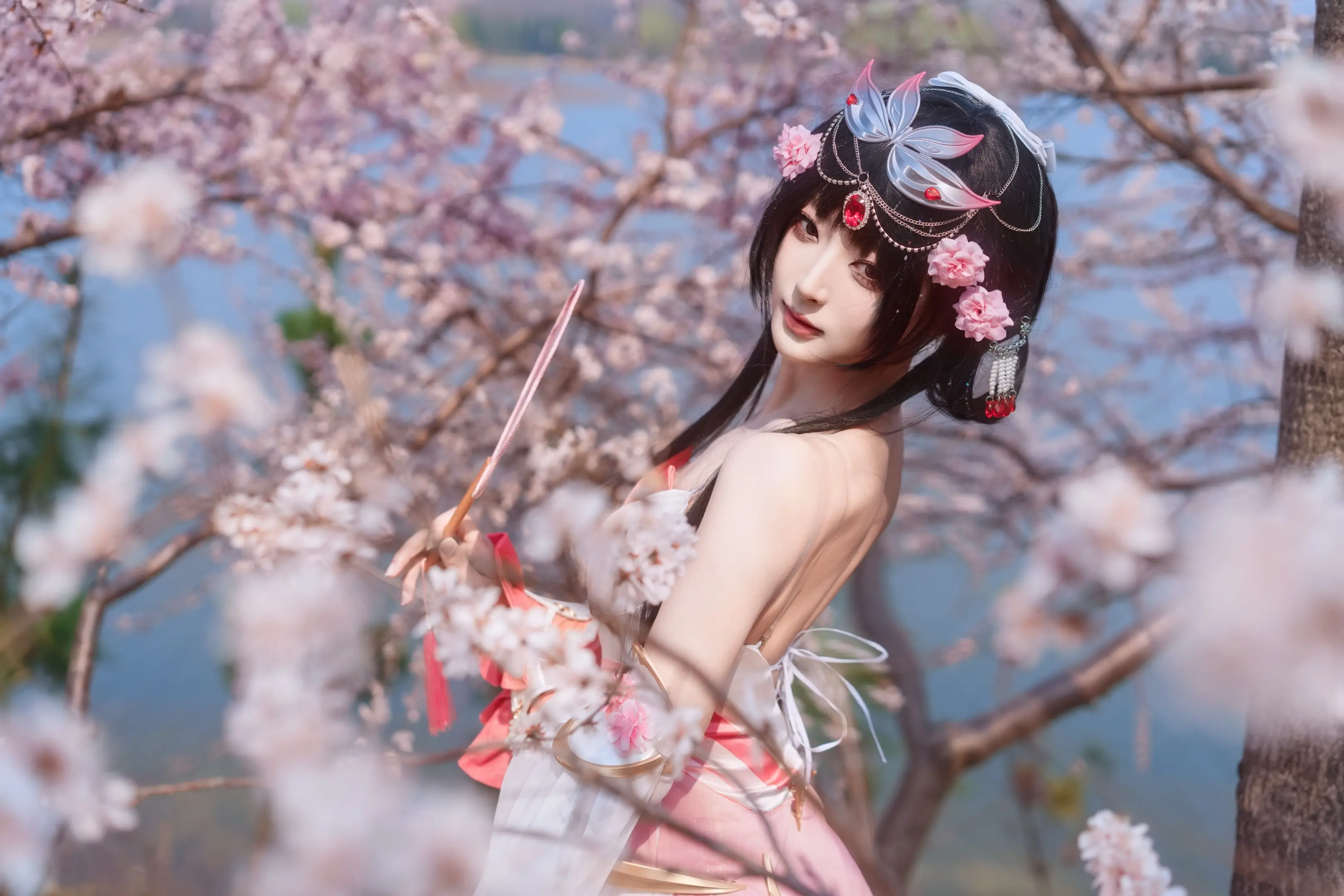 王者荣耀 游园惊梦 甄姬 cos 游园惊梦cos