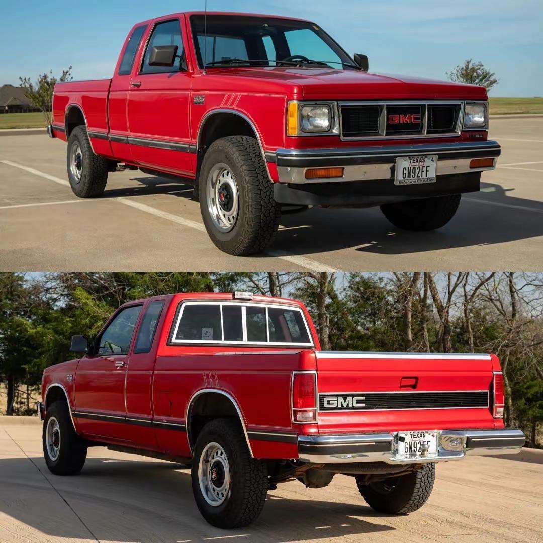 这台1986年的 GMC S-15 Sierra Classic，诞生于美式轻型