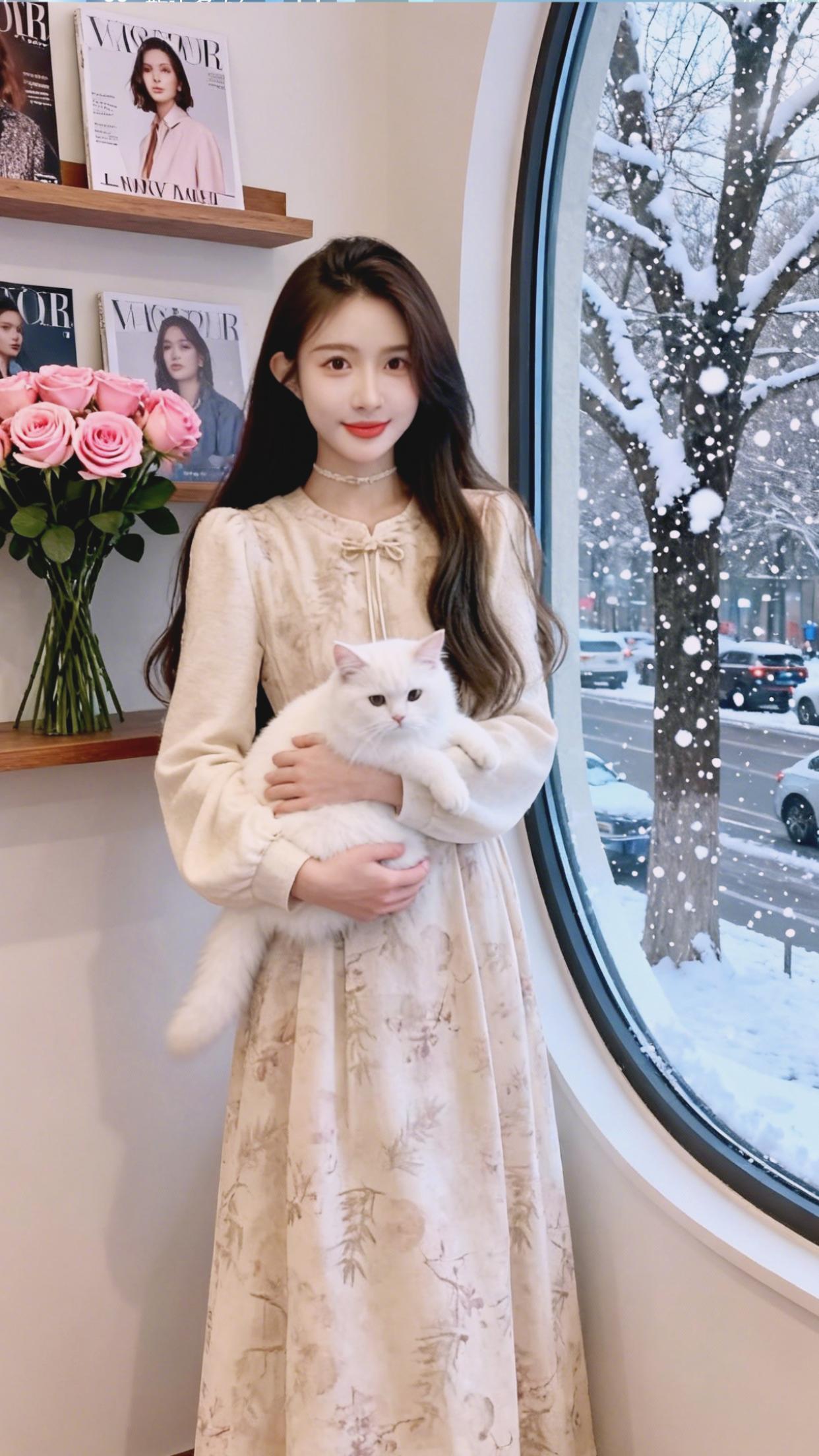 百大红人新年好礼请查收 穿搭 女装 减龄穿搭 新中式