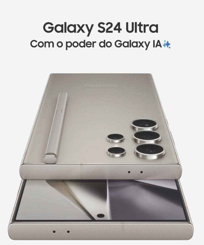 三星S24 Ultra官方海报出来了。根据之前曝光的信息，这款手机边框换成了钛合
