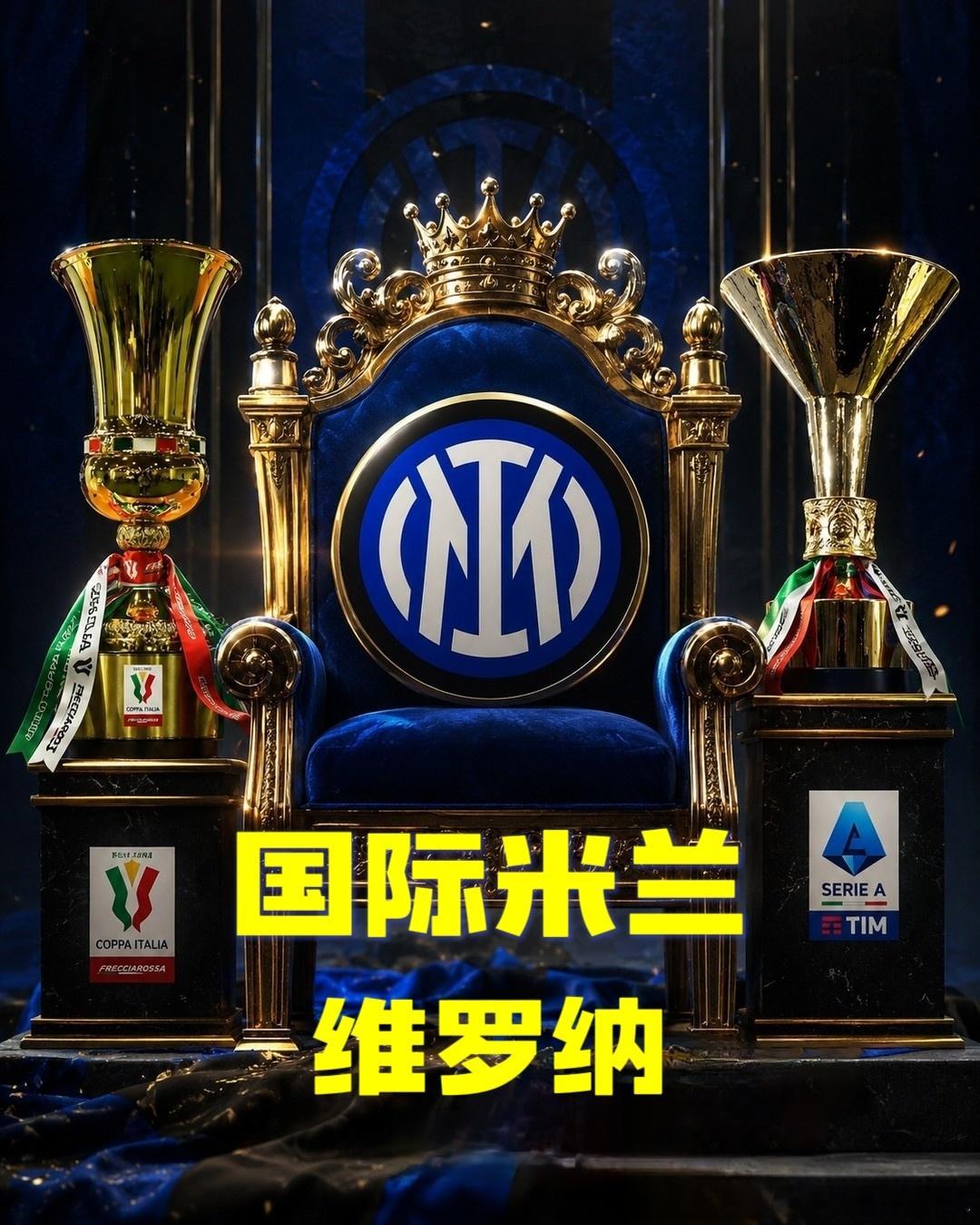冠军庆祝日：国际米兰vs维罗纳 今晚九点，咪咕视频直播不要银子意甲国际米兰