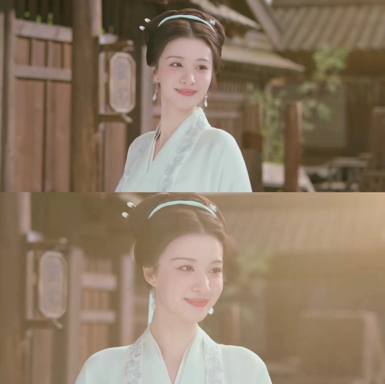 #柳舟记#《柳舟记》这八集看下来，想说这部剧是懂中式色彩的，妆造服饰和置景方面都