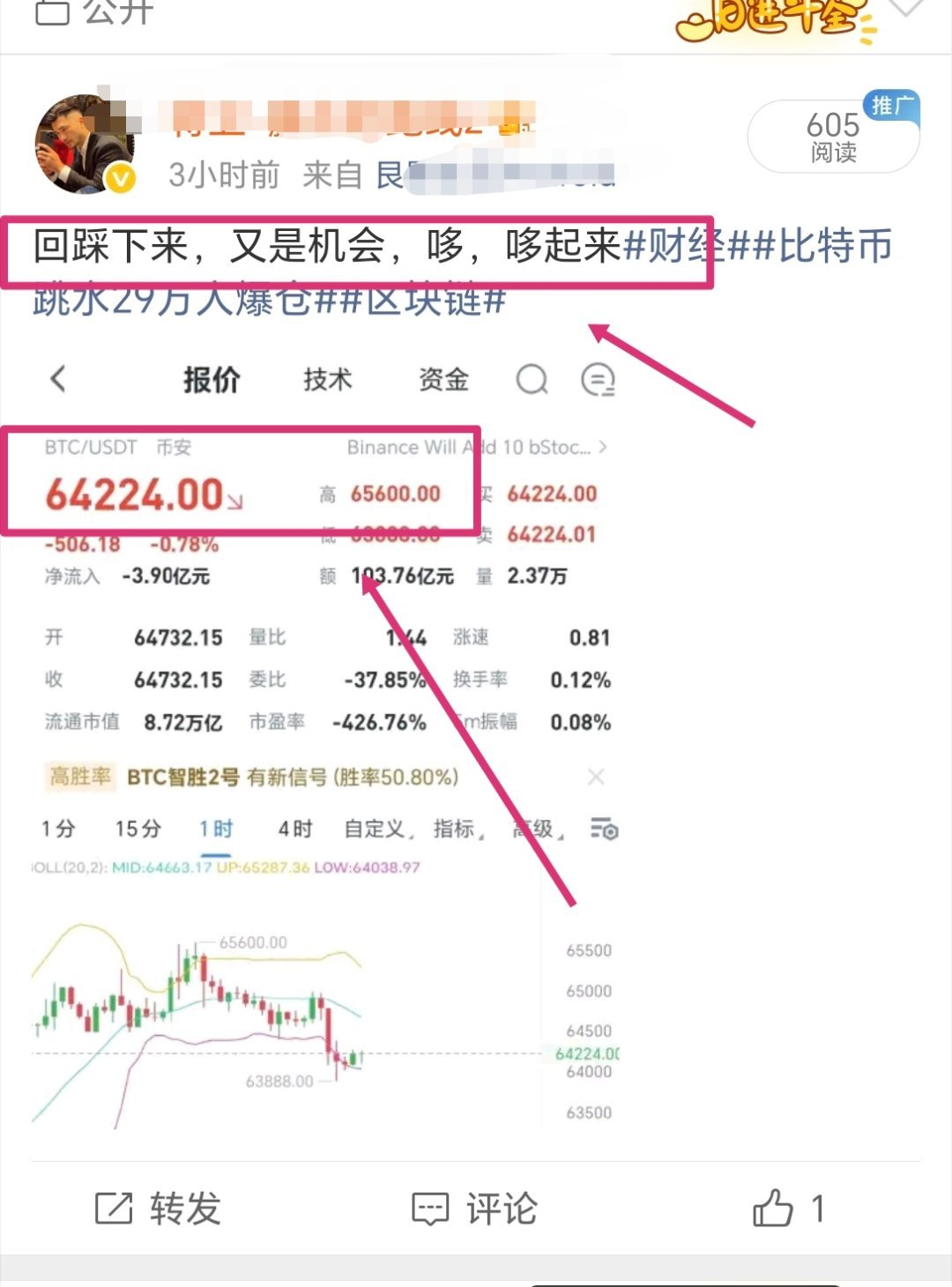 顺势轻飘飘，逆势乱糟糟晚间再642看涨。刚刚直接到648位置真的是顺顺便便都是这