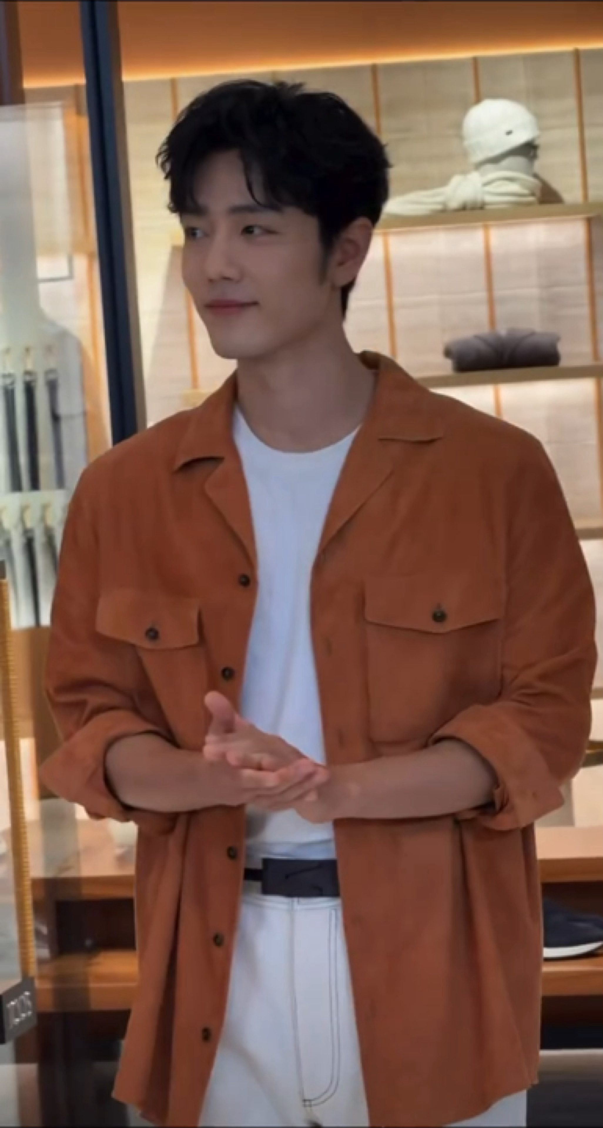 肖战今天澳门活动生图路透 肖战澳门