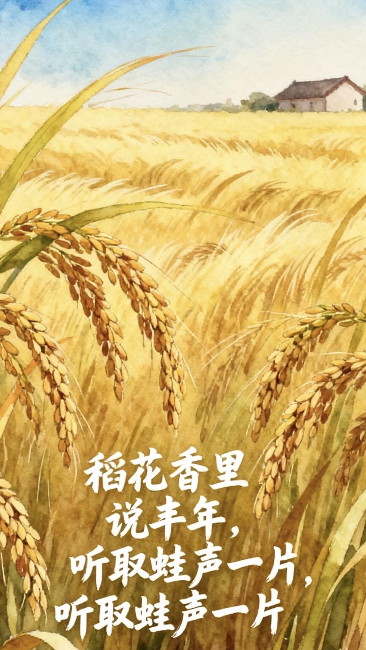 上联：天朗气清晨光沐原野