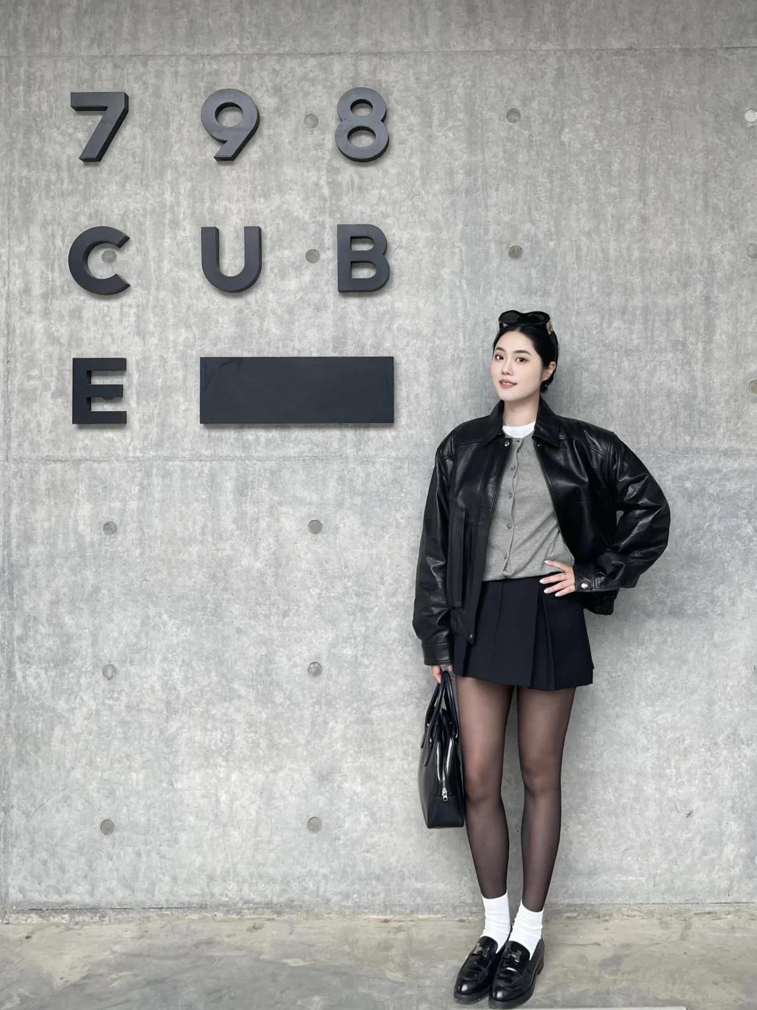 又到了穿皮衣的早春🖤