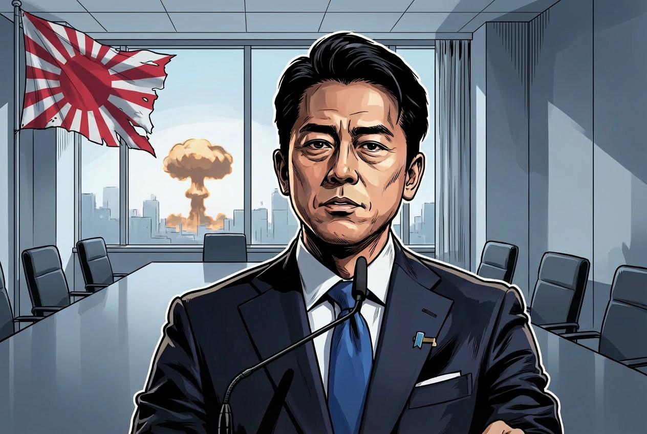 共同社引述最新民调报道，76%的日本民众支持维持“无核三原则”，77%日本民众反